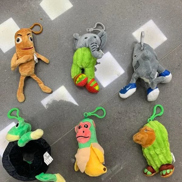 Brelok Maskotka Brainroot - Pluszowa Zawieszka Mix Wzorów 20szt