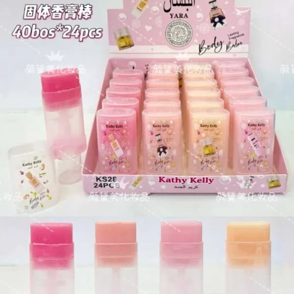 Perfumowany balsam do ciała w sztyfcie Body Balm YARA 24 szt.