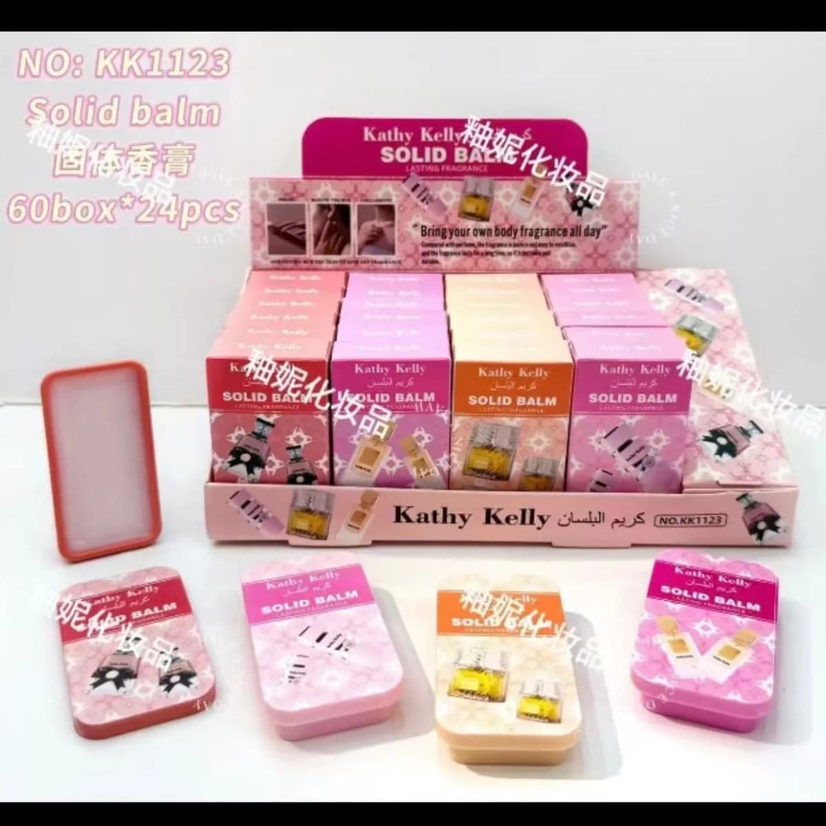 Perfumy w Balsamie Stałym Kathy Kelly - Solid Balm 24 szt.