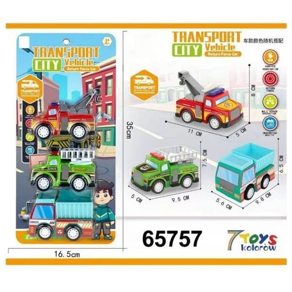 Zabawki Transport City Vehicle