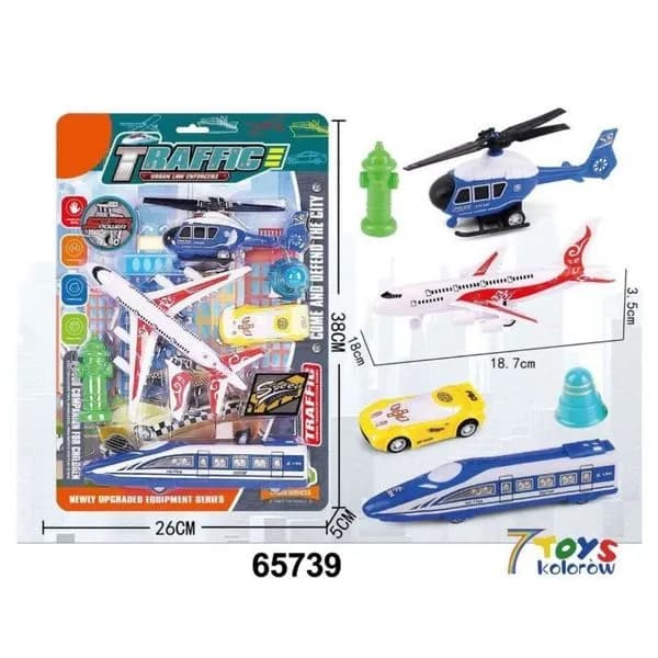 Zabawki Traffic Set