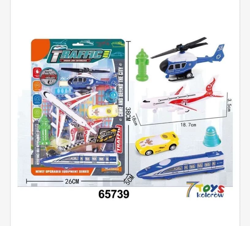 Zabawki Traffic Set