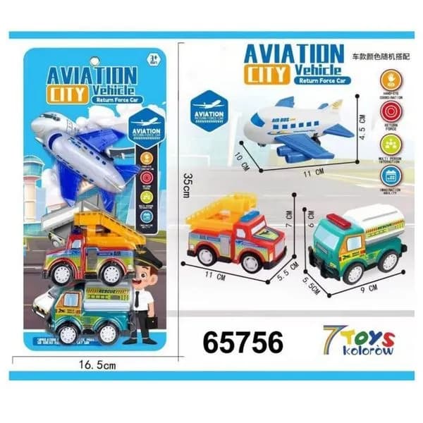 Zabawki Aviation City Vehicle Traffic