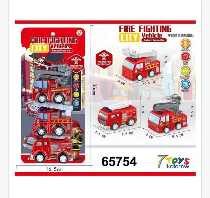 Zabawki Fire Fighting City