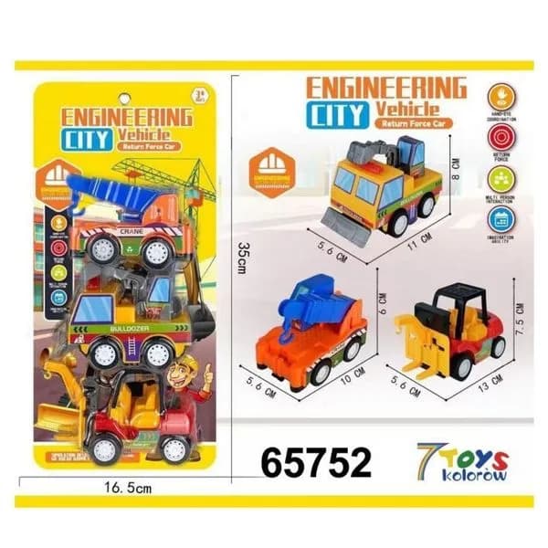 Zabawki Engineering City Vehicle