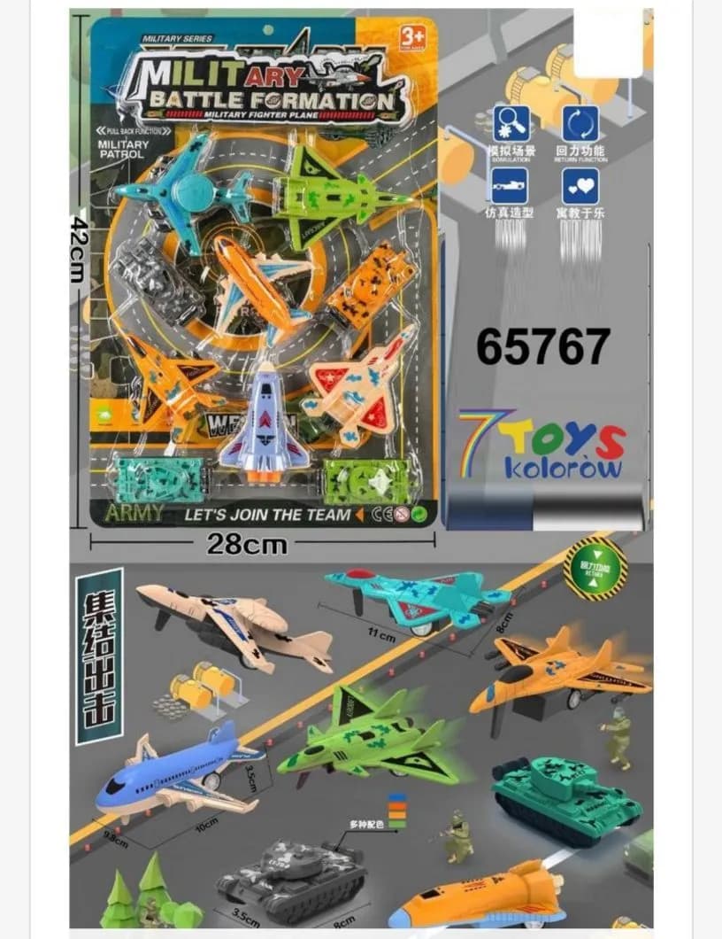 Zabawki Military Battle Formation
