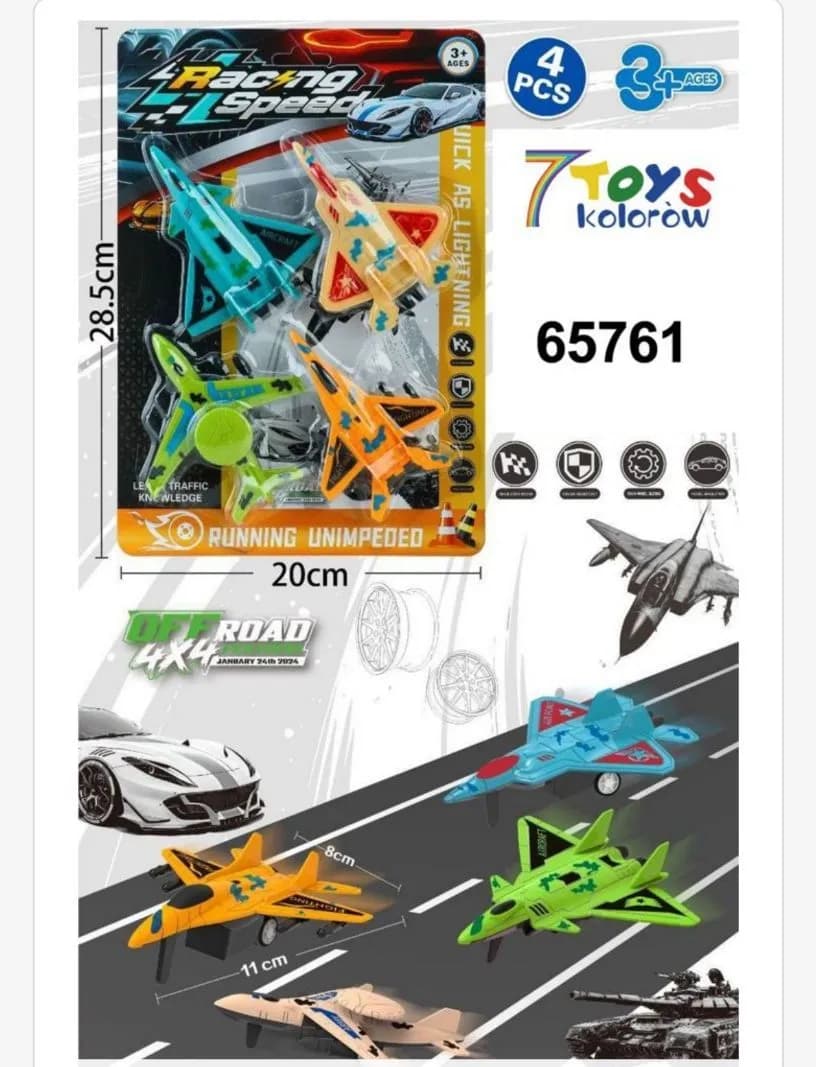 Zabawki Racing Speed Samoloty