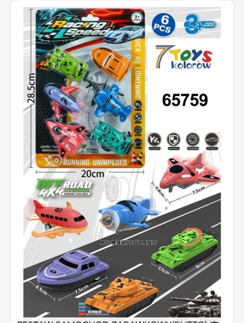 Zabawki Racing Speed