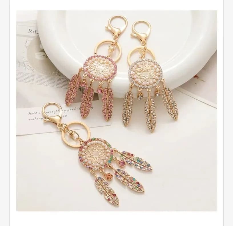 Brelok do Kluczy z Łapaczem Snów Różnokolorowy