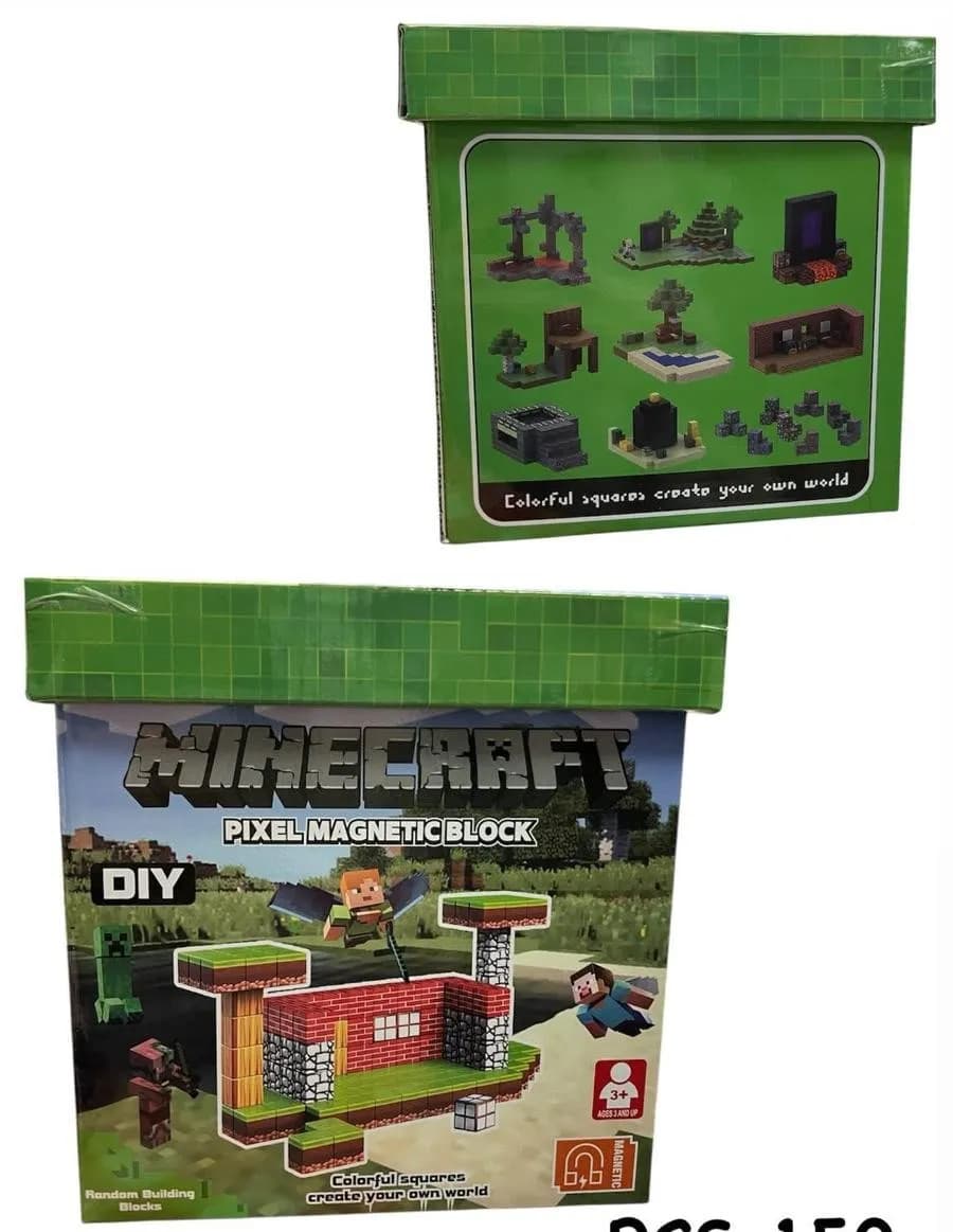 Zabawki Magnetic Minecraft 150PCS