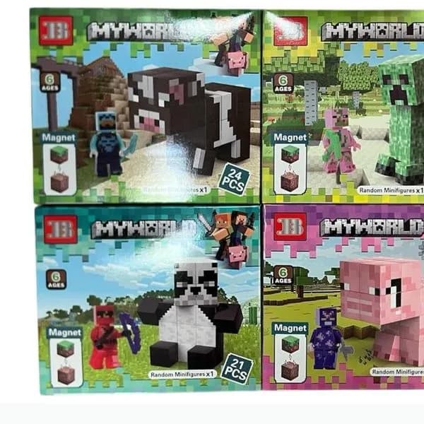 Klocki My World Jenga 3D Magnetyczne 24 PCS