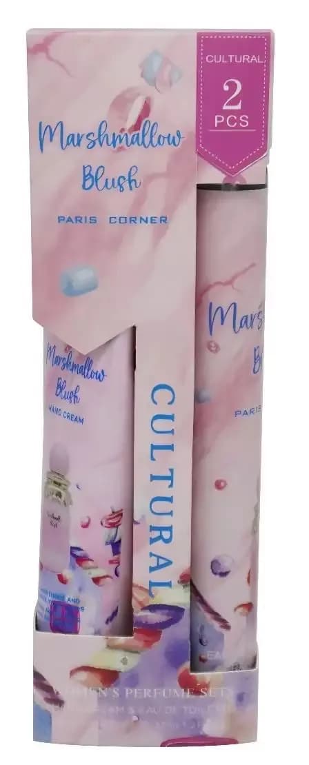 Zestaw Marshmallow Blush 2PCS Paris Corner Perfume + Balsam