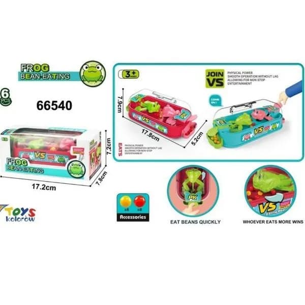 Gra Planszowa Frog Bean Eating 17 cm