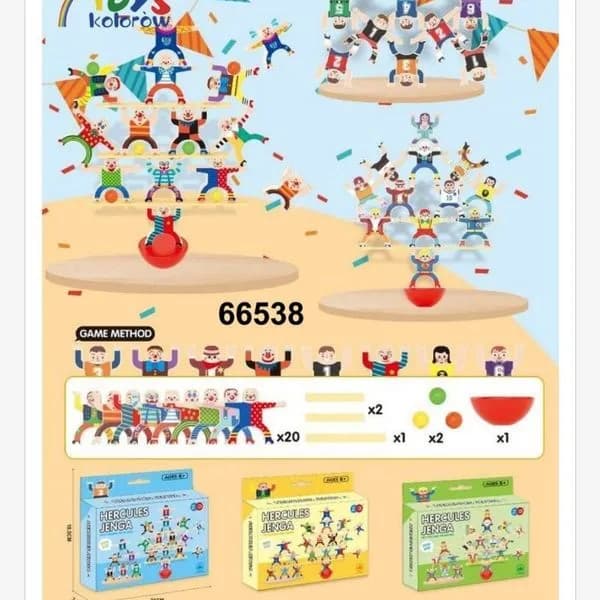 Zabawki Hercules Jenga 66538