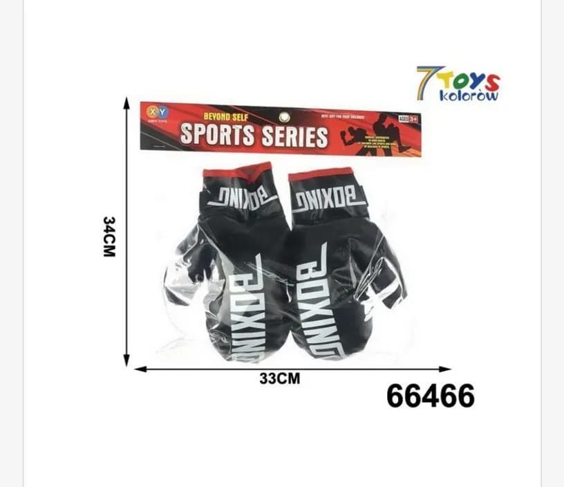 Zabawki Sports Series Boxing rękawice bokserskie 33cm