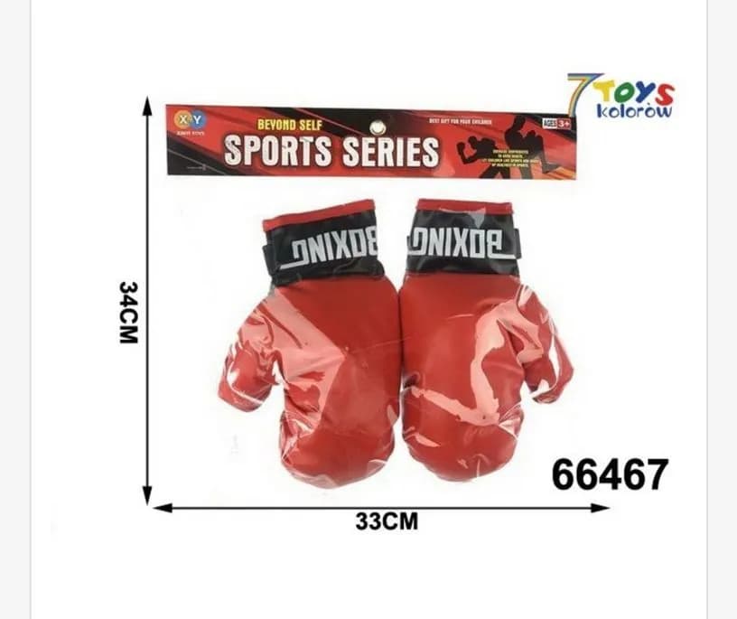 Zabawki Sports Series Boxing Rękawice bokserskie 34cm