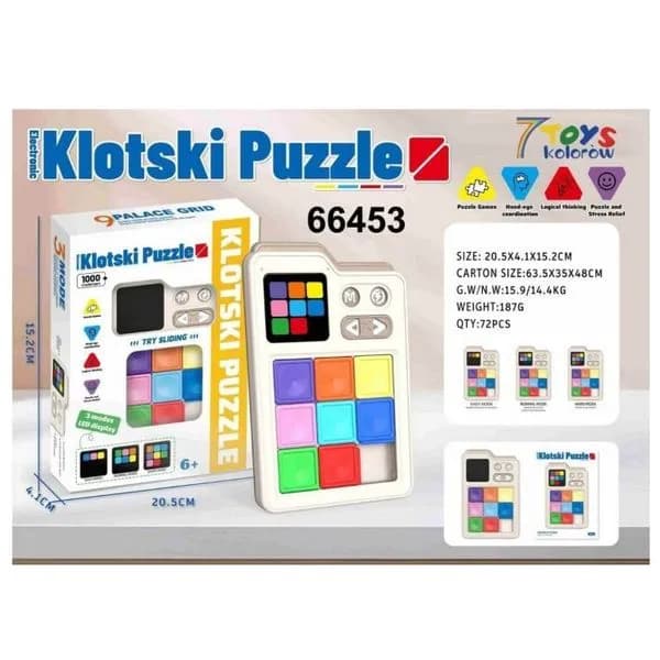 Zabawki Klotski Puzzle
