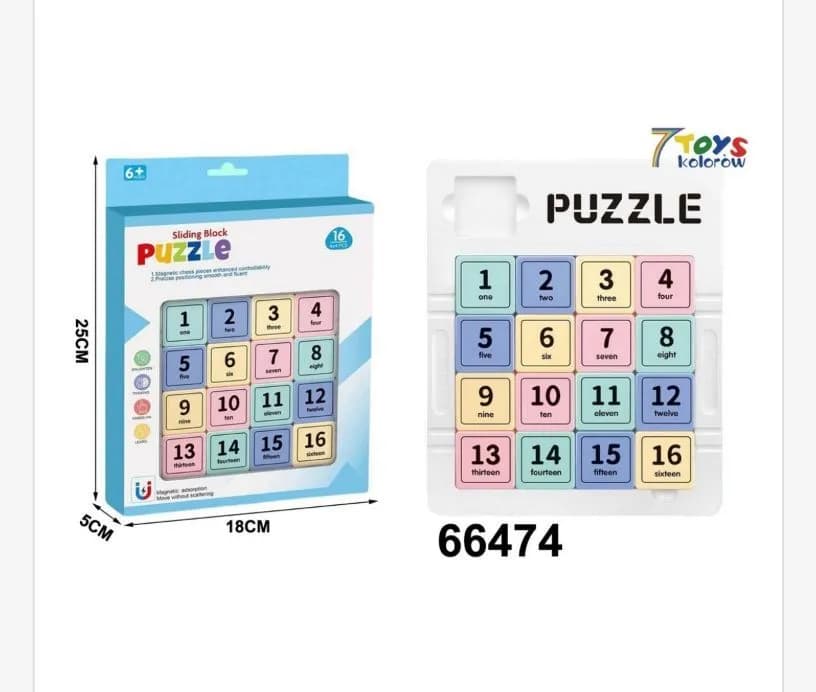 Zabawki Puzzle Sliding Block