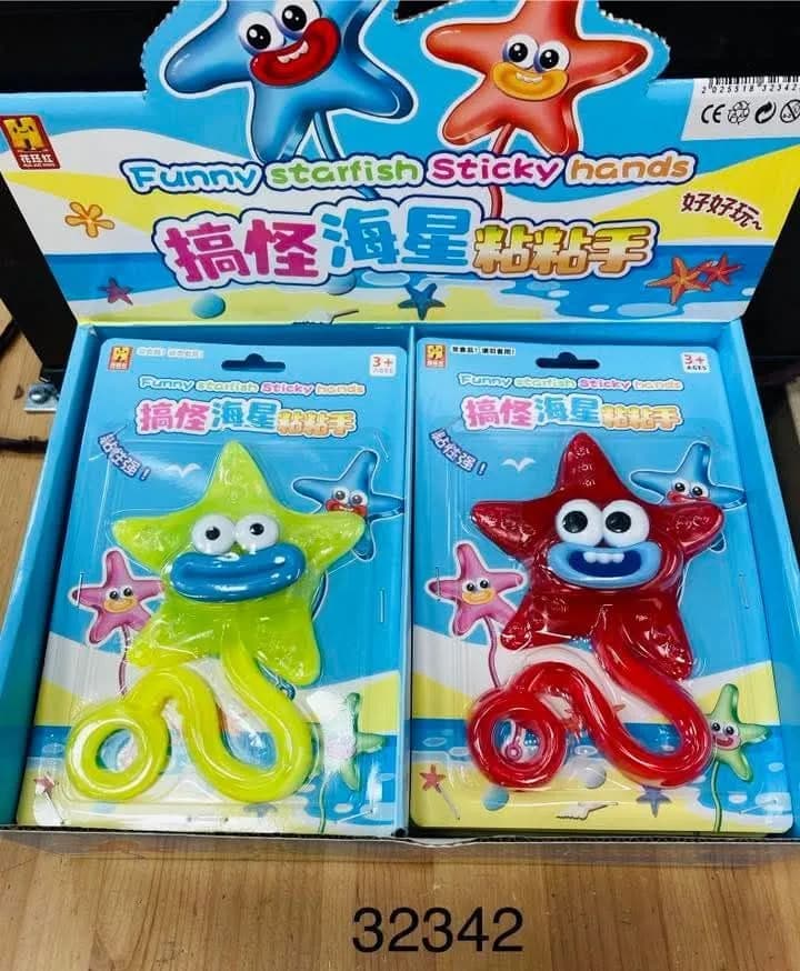 Zabawki Funny Starfish Sticky Hands