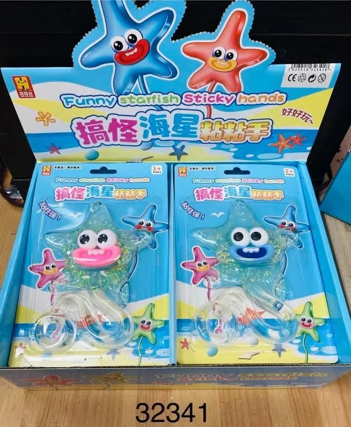 Zabawki Funny Starfish Sticky Hands