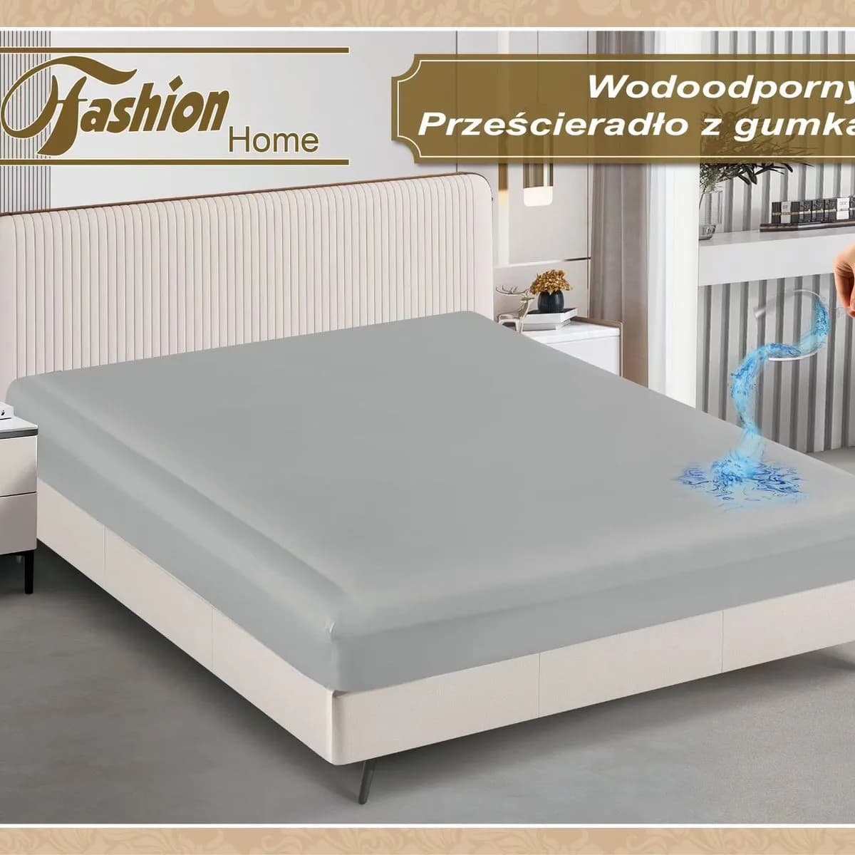 Prześcieradło Nieprzemakalne z Gumą 120/200