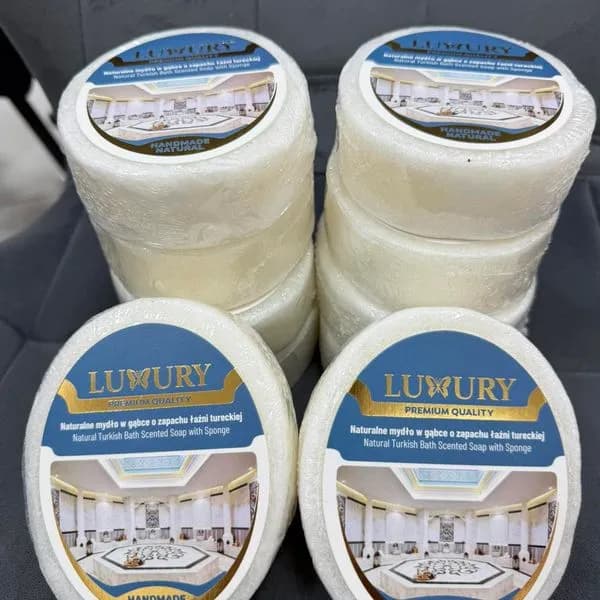 Naturalne Mydło w Gąbce
