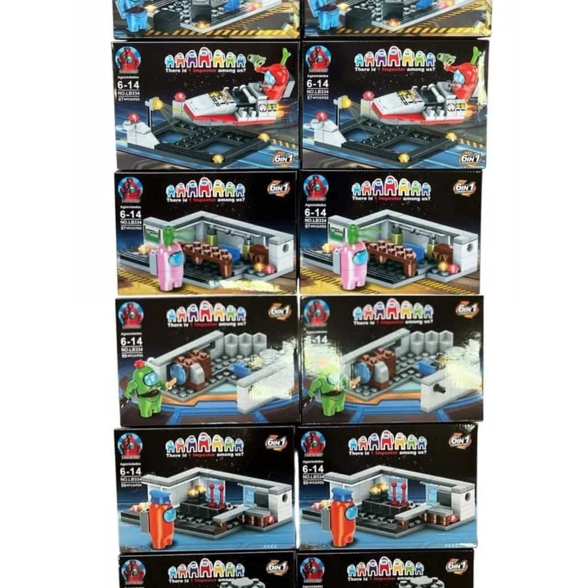 Zabawki Klocki Among Us