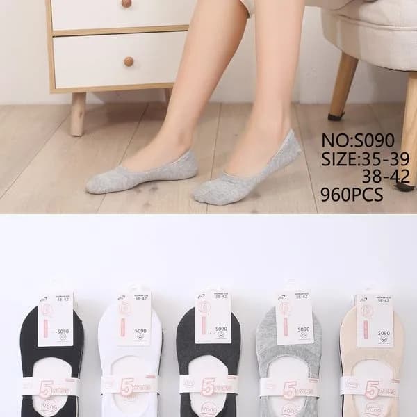 Skarpetki damskie Yangyang NO: S35-39/38-42, 5 szt, 960PCS