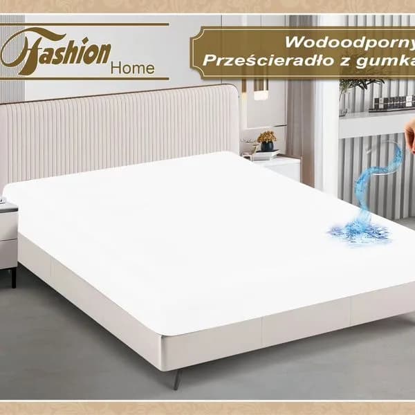 Prześcieradło Nieprzemakalne z Gumą 160/200