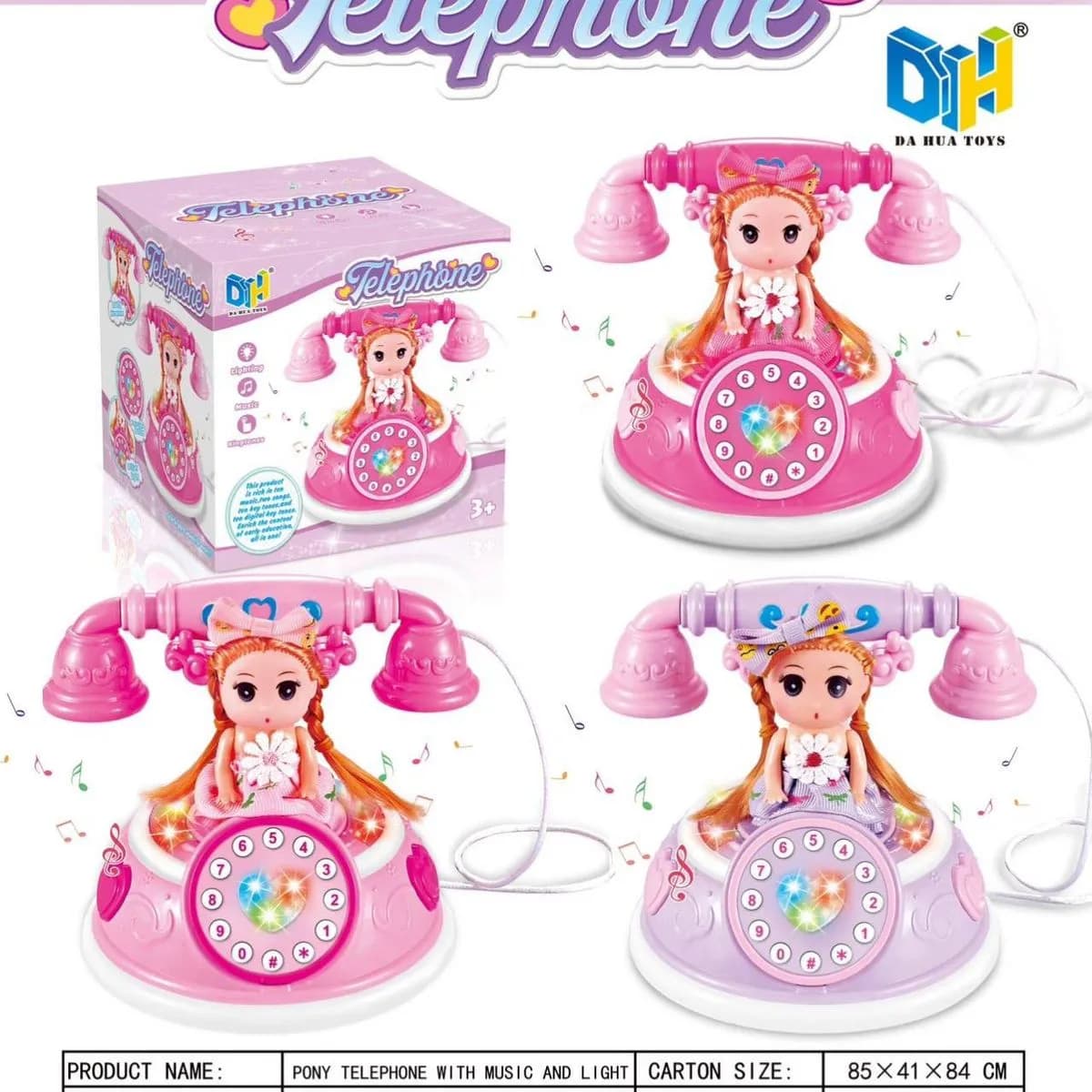 Zabawki Telefone Muzyk