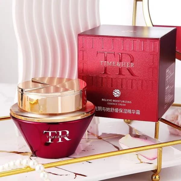Łagodzący Krem Nawilżający Time & Her Relieve Essence Cream 12szt