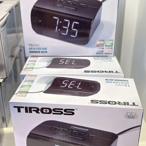 Radiobudzik AM/FM TIROSS