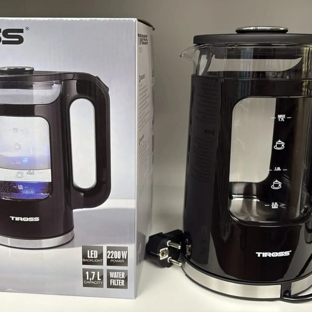 Czajnik Elektryczny 1,70L Tiross