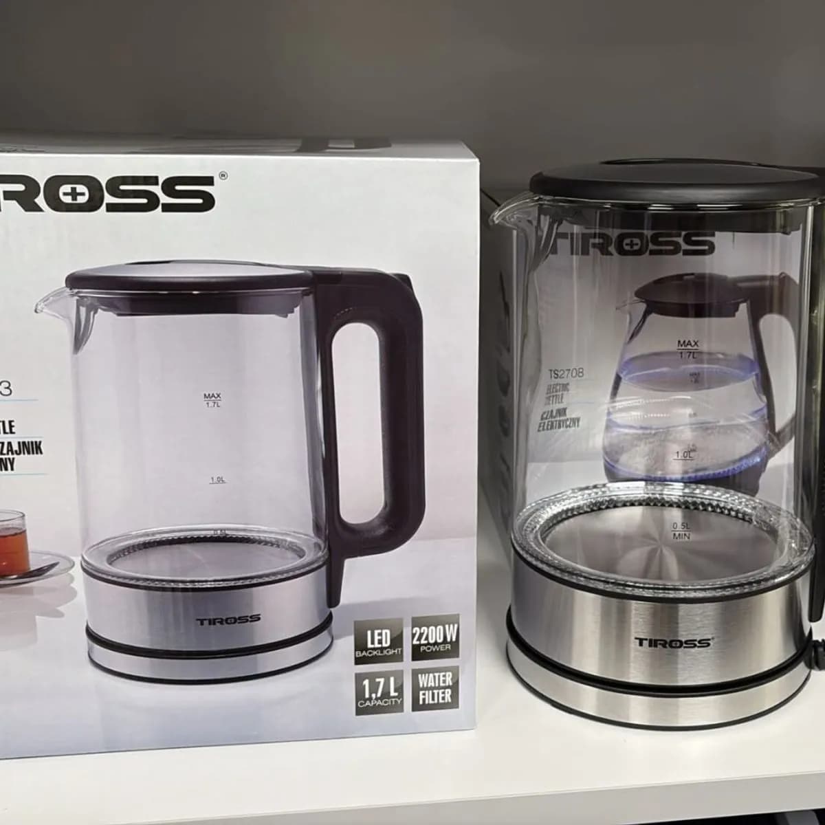 Czajnik Elektryczny 1,70L Tiross