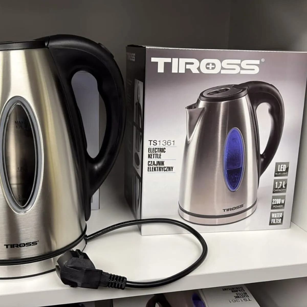Czajnik Elektryczny 1,70L Tiross