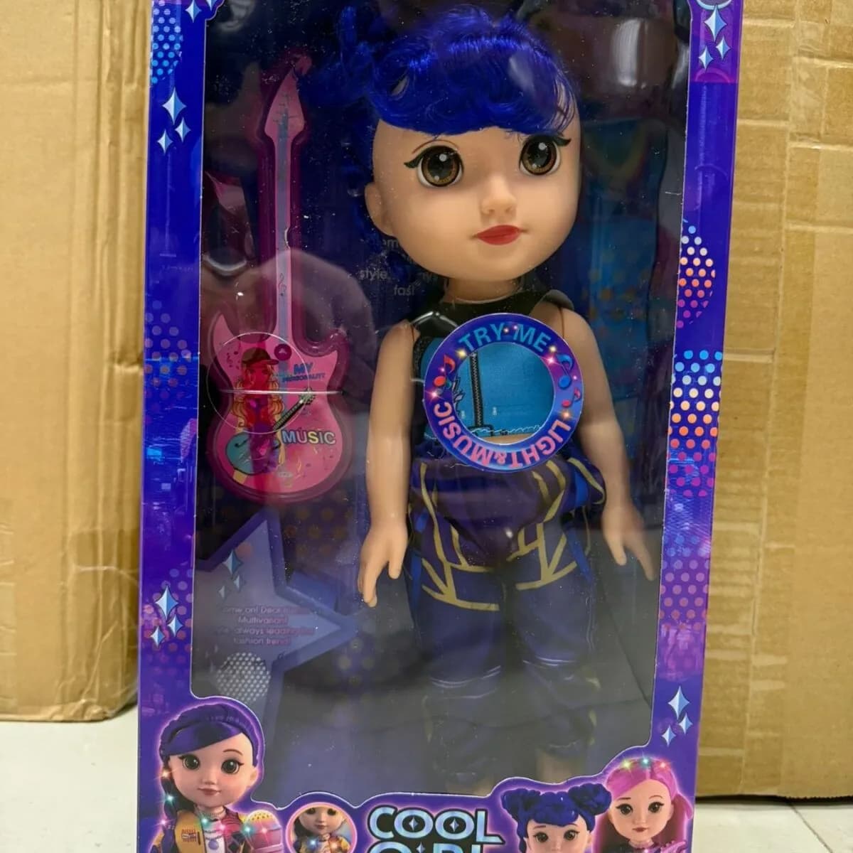 Zabawki Lalka Cool Girl Classic Muzyka