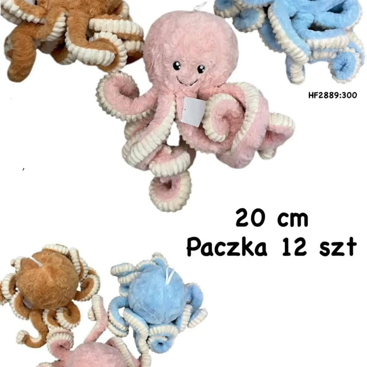 Maskotka Pluszowa Ośmiornica 20cm