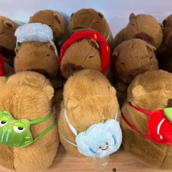 Maskotka Pluszowa Kapibara 18cm