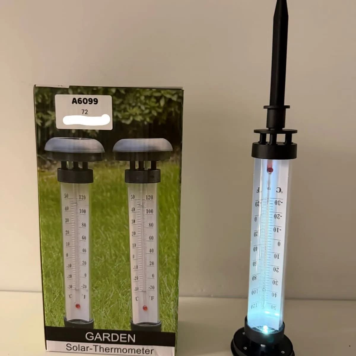 Zestaw Termometr na Solarny 2PCS