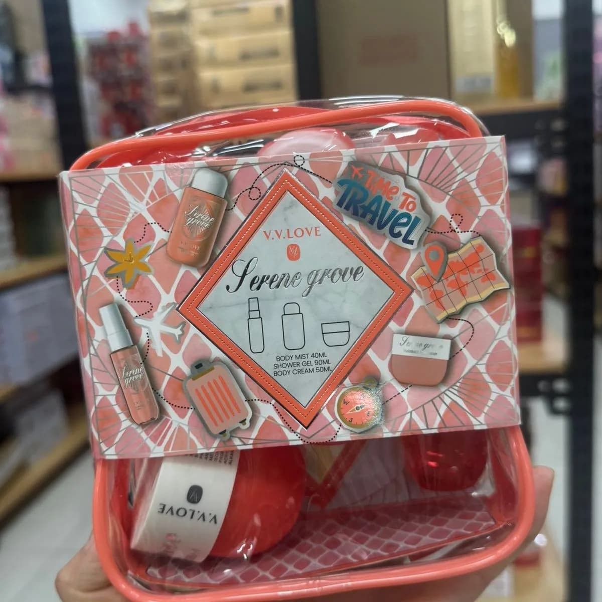 Zestaw podróżny Voyage Travel Żel pod prysznic + Balsam 6 szt