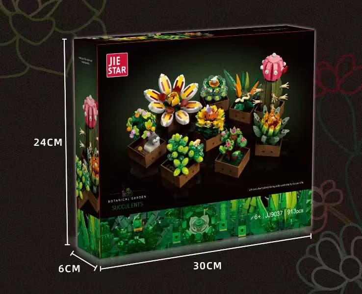 Zabawki Klocki Kwiaty