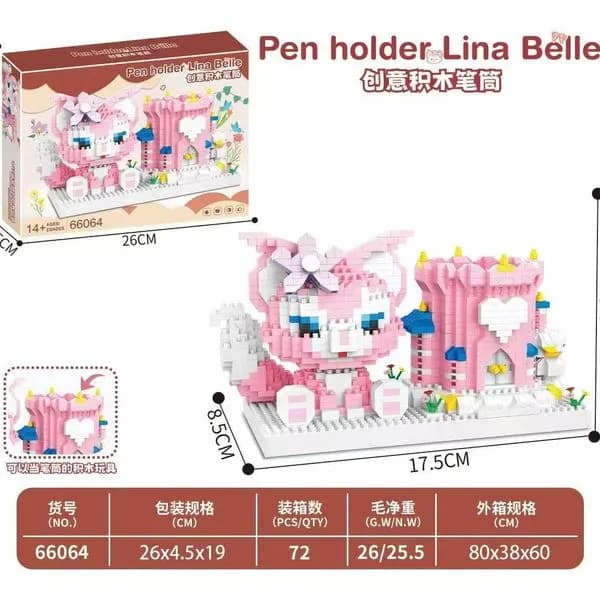 Zabawki Klocki Pen Holder Lina Belle