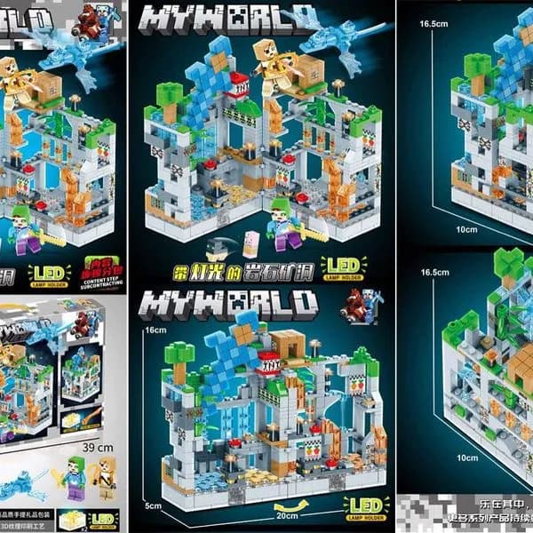 Zabawki Klocki My World