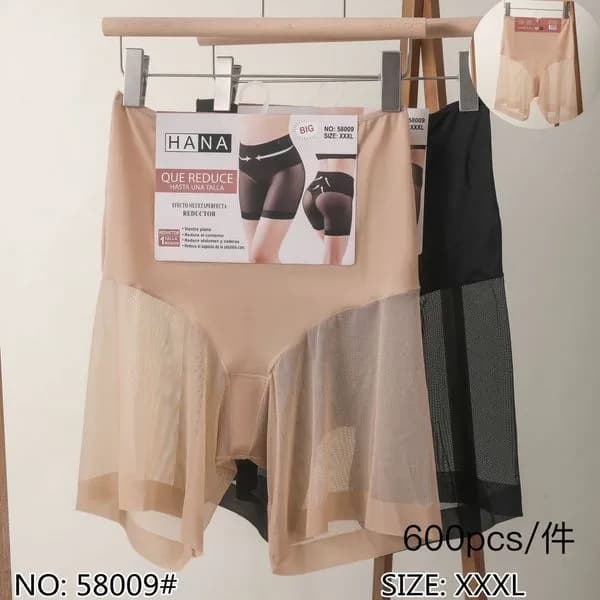 Bikini modelujące QUE reduce HANA beżowe/czarne XXL