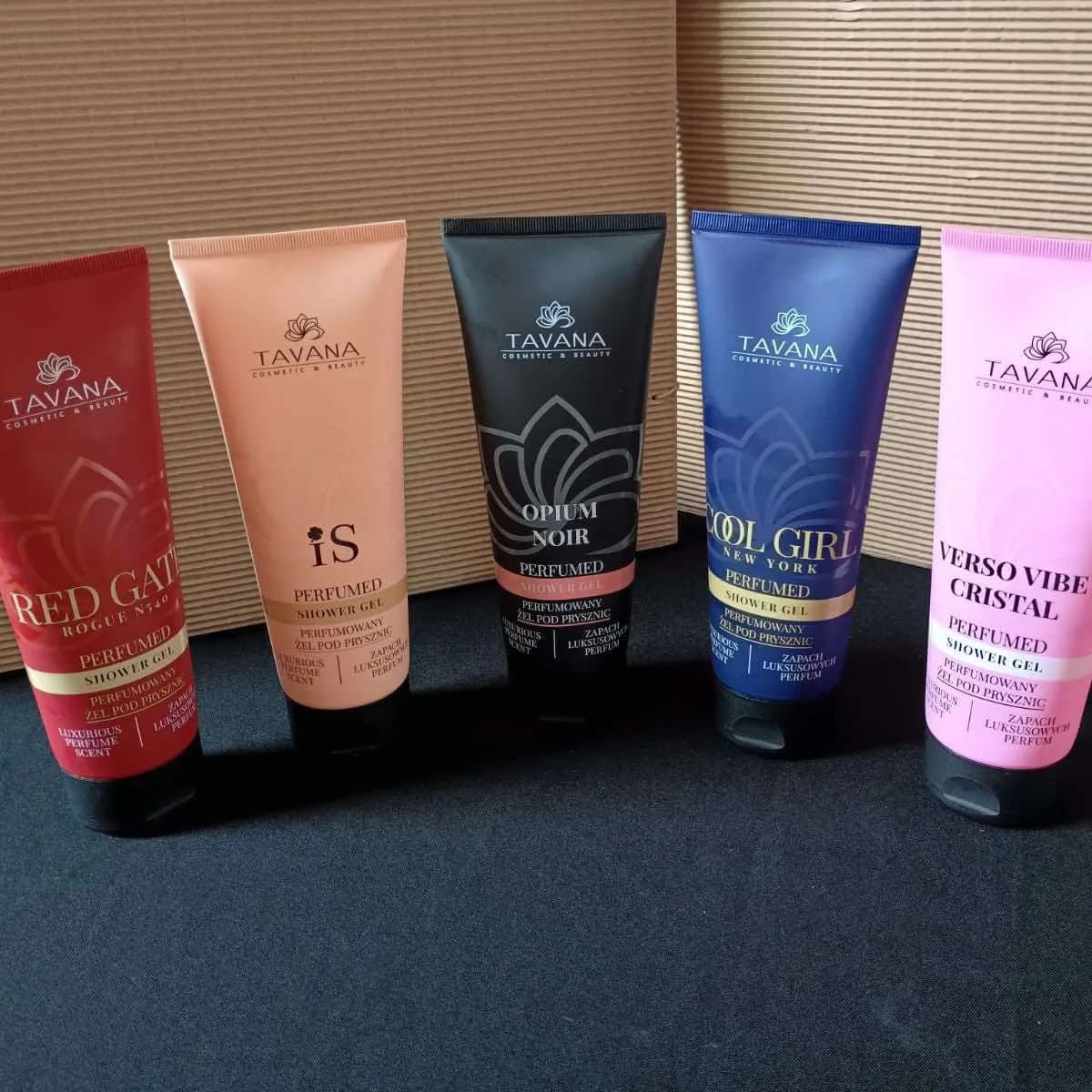 Żel Pod Prysznic Tavana Perfume Mix Zapachów 24 szt.