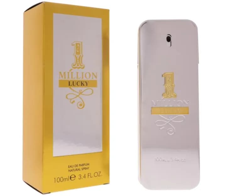 Perfumy Paco Rabanne 1 Million Lucky 100ml - Złoto-Srebrny Flakon