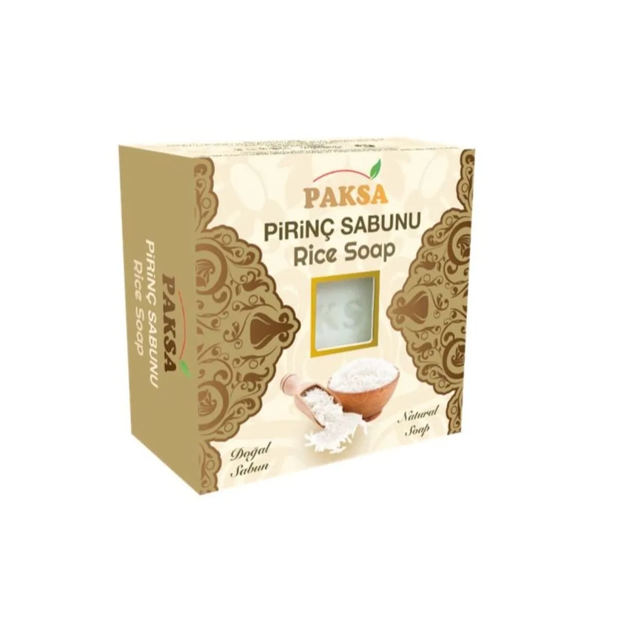 Mydło w Kostce Paksa Ryżowe Naturalne Rice Soap 12 szt.