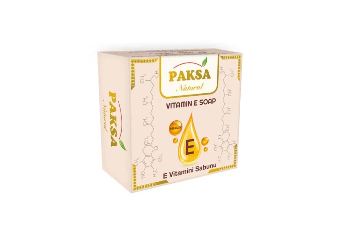 Mydło w Kostce Paksa Natural z Witaminą E - 12 szt.