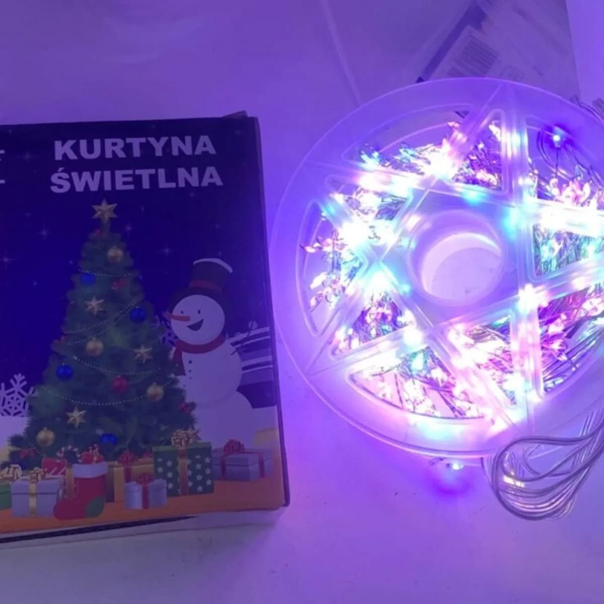 Lampki Świąteczne 30m z pilotem LED kolorowe