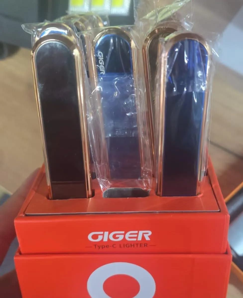 Zapalniczki Żarowe GIGER Type-C Ładują USB